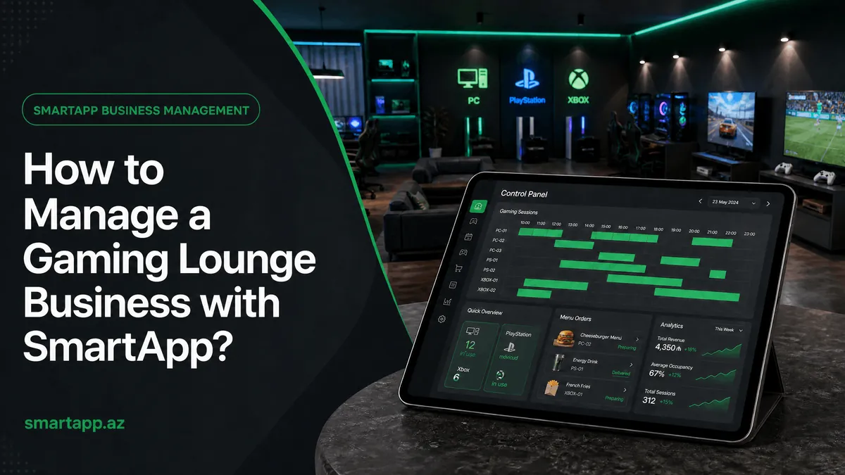 How to Manage a Gaming Hall Business with SmartApp