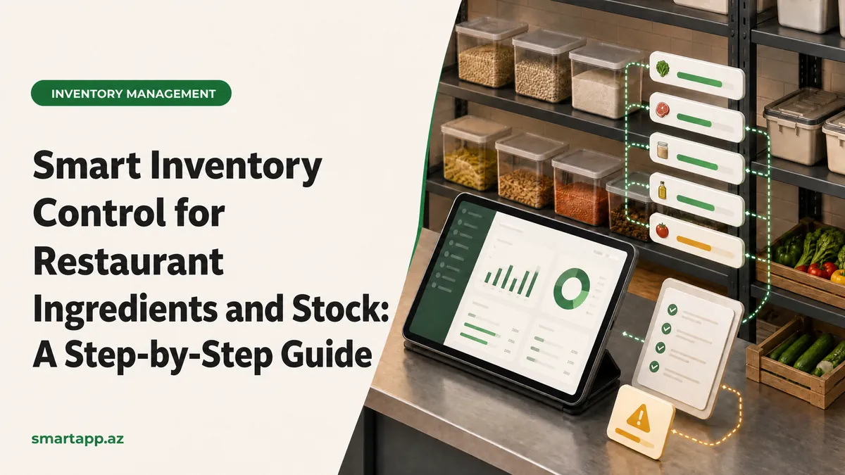 Smart Control of Restaurant Inventory & Raw Material Stock: A Step-by-Step Guide
