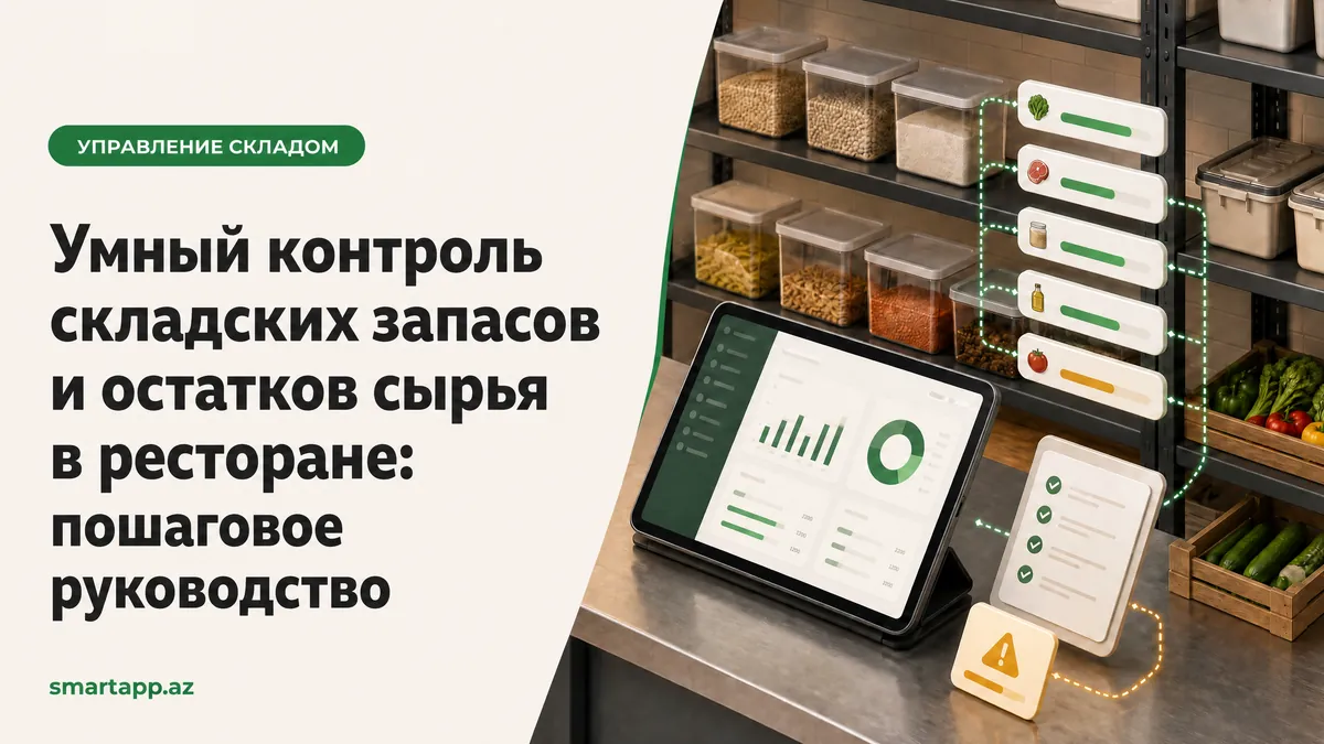 Умный контроль запасов и остатков сырья в ресторане: пошаговое руководство