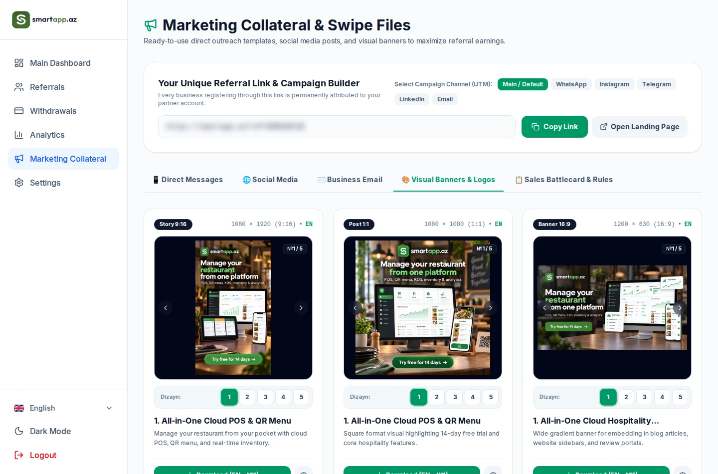 SmartApp Marketing Banners and Brand Kit
